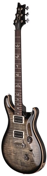 PRS Paul Reed Smith Custom 24 10-Top Electric Guitar with Case, Charcoal Burst Angle Left