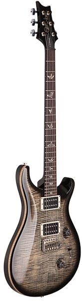PRS Paul Reed Smith Custom 24 10-Top Electric Guitar with Case, Charcoal Burst Angle Right