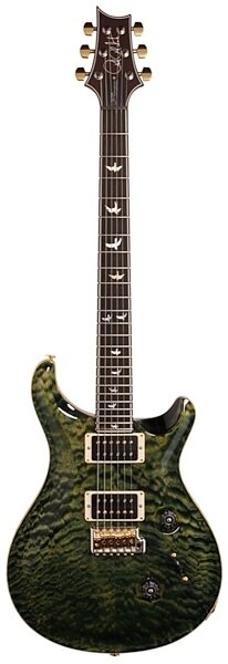 PRS Paul Reed Smith 30th Anniversary Custom 24 Wood Library Quilt Top Electric Guitar, Leprechaun Tooth
