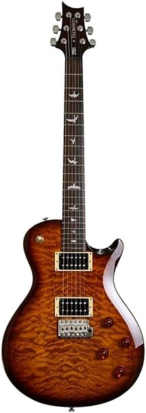 PRS Paul Reed Smith SE Mark Tremonti Custom Quilt Top Electric Guitar, Tobacco Sunburst