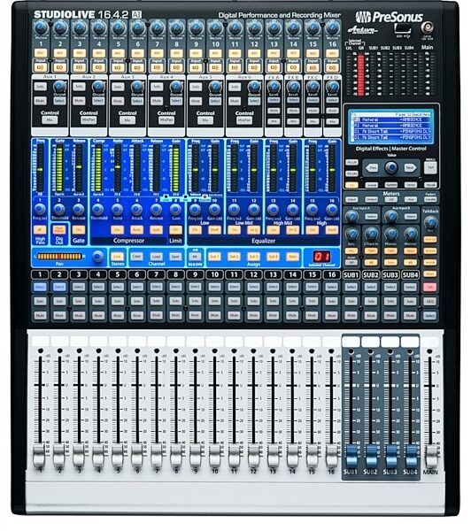 PreSonus StudioLive 16.4.2AI Digital Mixer, 16-Channel, Main