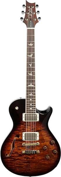 PRS Paul Reed Smith Singlecut McCarty 594 Semi-Hollowbody Electric Guitar (with Case), Action Position Back