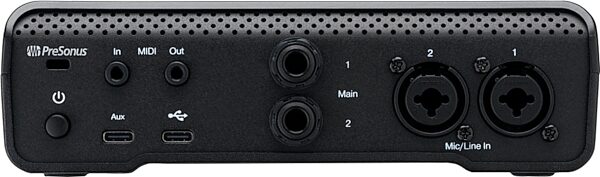 PreSonus Quantum ES 2 2x2 USB-C Audio Interface, New, Action Position Back