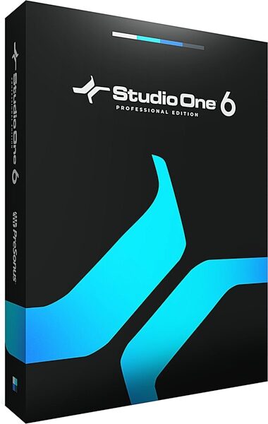 PreSonus Studio One 6 Professional Software - Upgrade from Artist Edition, All Versions, Digital Download, Action Position Back