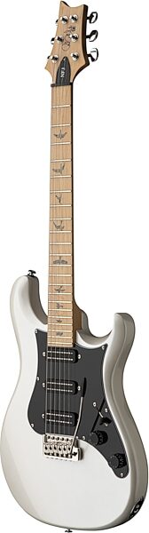 PRS Paul Reed Smith SE NF3 Electric Guitar, with Maple Fingerboard (with Gig Bag), Pearl White, Action Position Back