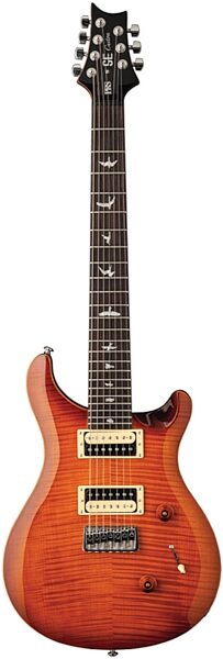 PRS Paul Reed Smith SE Custom 24 Electric Guitar, 7-String, Vintage Sunburst