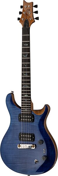 PRS Paul Reed Smith SE Paul's Guitar Electric Guitar (with Gig Bag), Faded Blue, Blemished, Action Position Back