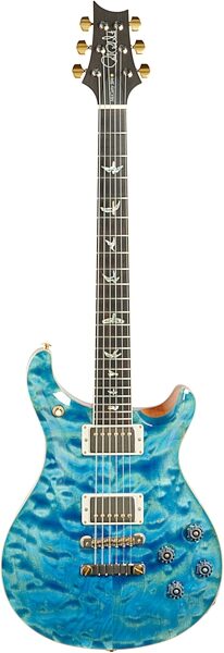 PRS Paul Reed Smith Wood Library MC594 10-Top Quilt Electric Guitar (With Case), Action Position Back