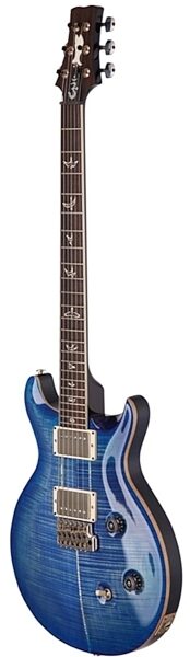 PRS Paul Reed Smith Santana Electric Guitar, Faded Blue Burst Angle Right