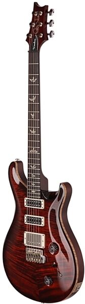 PRS Paul Reed Smith Studio WF Neck Electric Guitar with Case, Fire Red Burst Angle Right