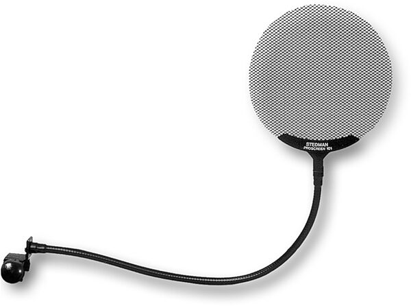 Stedman PS101 Proscreen Metal Microphone Pop Filter with Gooseneck, New, main