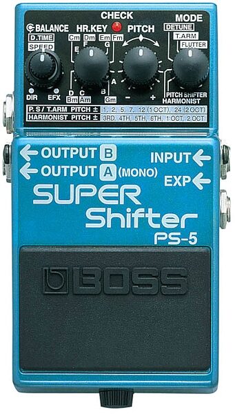 Boss PS-5 Super Shifter Effects Pedal, Main
