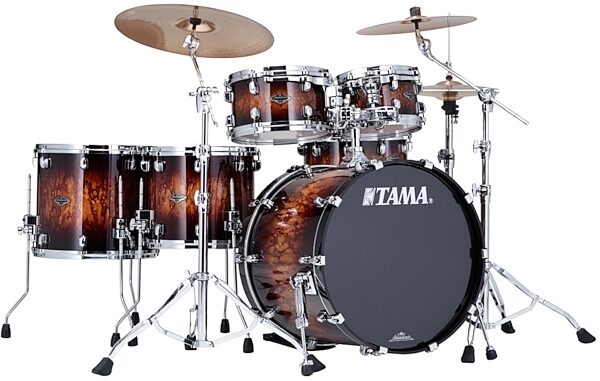 Tama PS52HS Starclassic Performer B/B Drum Shell Kit, 5-Piece, Molten Brown Burst