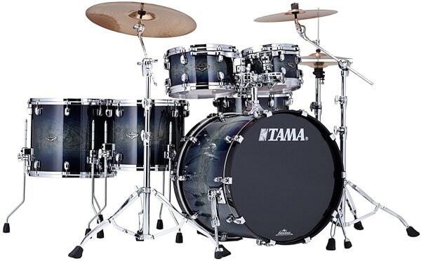Tama PS52HS Starclassic Performer B/B Drum Shell Kit, 5-Piece, Smokey Indigo Burst