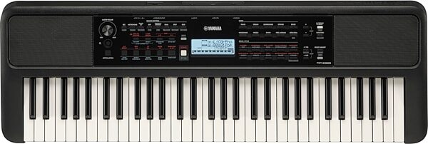 Yamaha PSR-E383 Portable Keyboard, With Power Supply, Action Position Back