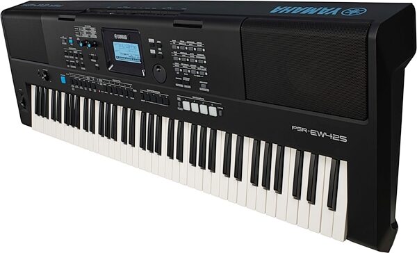 Yamaha PSR-EW425 Portable Keyboard, New, Main Side