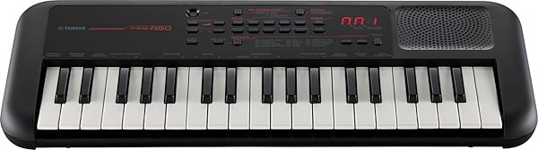 Yamaha PSS-A50 Mini Keyboard, Angled Control Panel