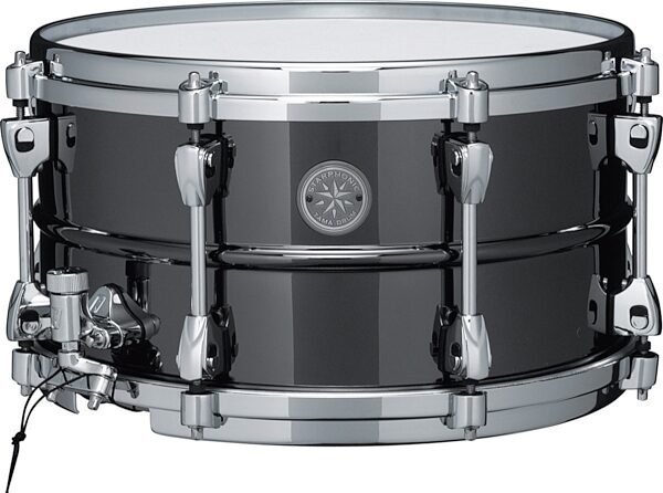 Tama PST137 Starphonic Steel Snare Drum, Black Nickel