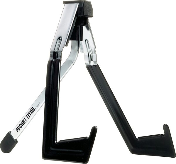 Ibanez PT32 Compact Foldable Guitar Stand, Black, Action Position Back