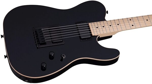 Schecter USA PT Electric Guitar (with Gig Bag), Angle
