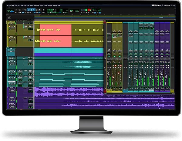 Avid Pro Tools Studio Music Production Software (Perpetual License) with 1-Year Software Updates + Support Plan, Digital Download, Action Position Back