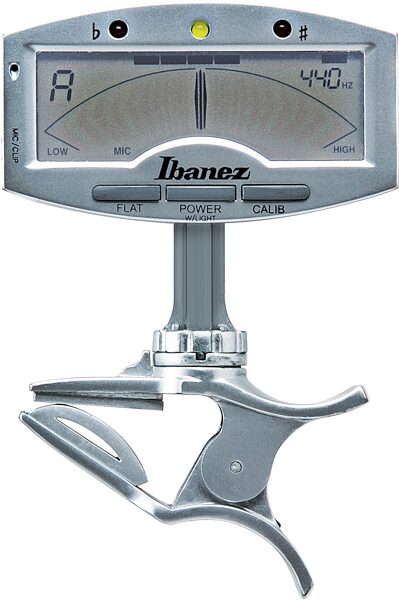 Ibanez PU20 Large Guitar and Bass Clip-On Tuner, Main