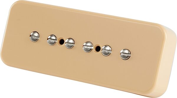 Gibson P-90 DC Soapbar Electric Guitar Pickup, Cream, Action Position Front