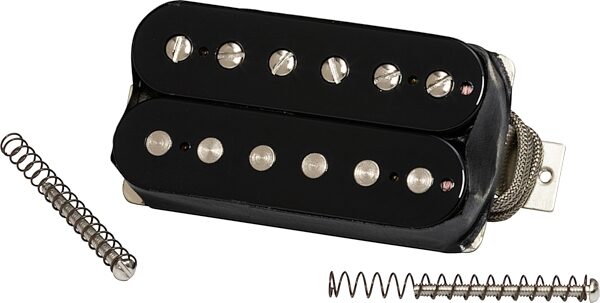 Gibson Custombucker Electric Guitar Pickup, Double Black, Action Position Front