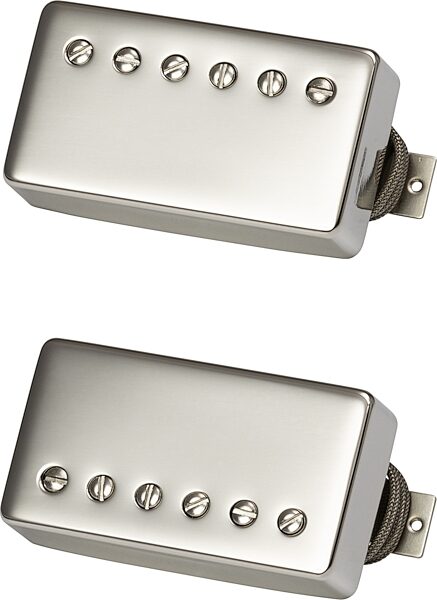Gibson Custombucker Matched Set Electric Guitar Pickups, Nickel, Action Position Back