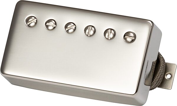 Gibson Custombucker Electric Guitar Pickup, Nickel Cover, Action Position Back