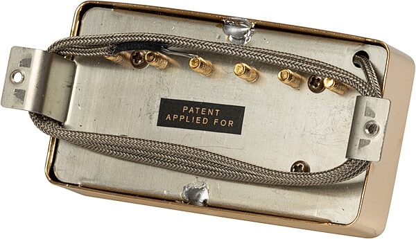 Gibson Custombucker Underwound Electric Guitar Pickup, Gold Cover, Action Position Back