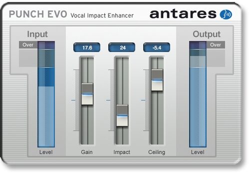 Antares Auto-Tune Vocal Studio Pitch Correcting Software (Mac and Windows), Screenshot - AVOX Evo (Punch Evo)