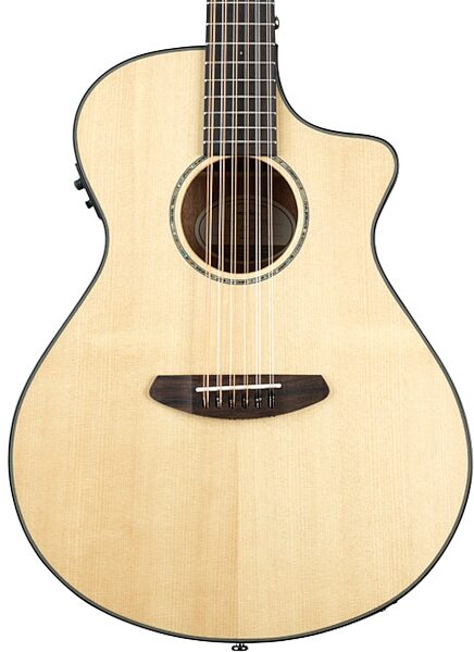Breedlove Pursuit Concert Acoustic-Electric Guitar, 12-String (with Gig Bag), Body Front