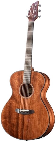 Breedlove Pursuit Concert Acoustic-Electric Guitar (with Gig Bag), Angle