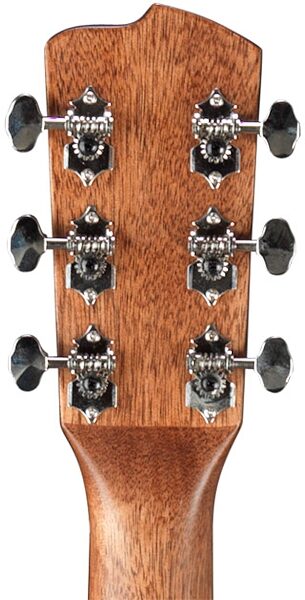 Breedlove Pursuit Dreadnought Mahogany Acoustic-Electric Guitar (with Gig Bag), Headstock Back