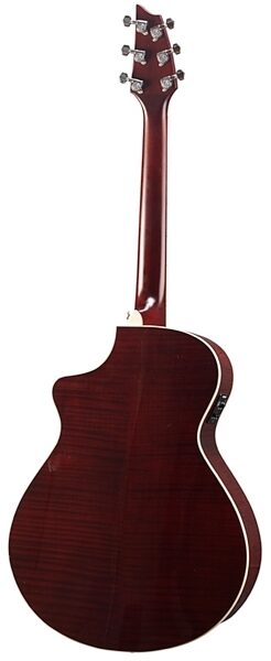 Breedlove Limited Edition Pursuit Concert Acoustic-Electric Guitar (with Gig Bag), Merlot View 2