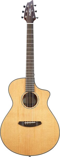Breedlove Pursuit Concert CE Red Cedar Mahogany Acoustic-Electric Guitar, Action Position Back