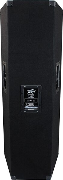 Peavey PV215 Passive Unpowered PA Enclosure (2x15"), With Free CBI Speaker Cable (25 ft.), Rear