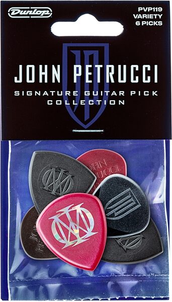 Dunlop John Petrucci Variety Pack Guitar Picks, New, Action Position Back
