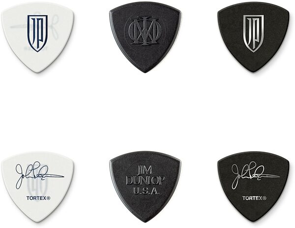 Dunlop John Petrucci Trinity Pick Pack, 6-Pack, Action Position Back