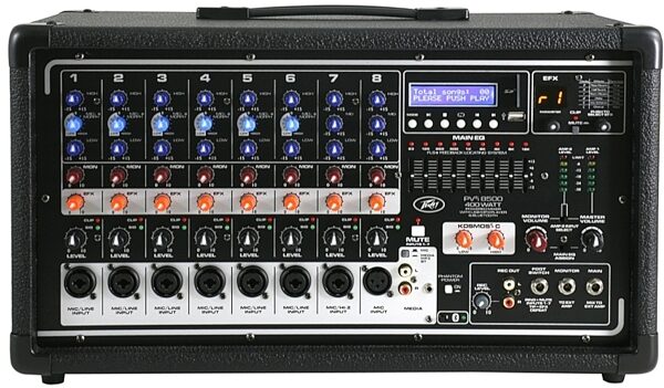Peavey PVi8500 Powered Mixer, New, Main