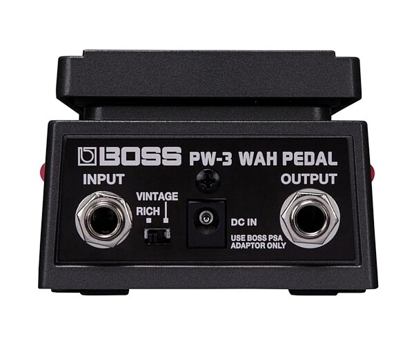 Boss PW-3 Wah Pedal, Rear