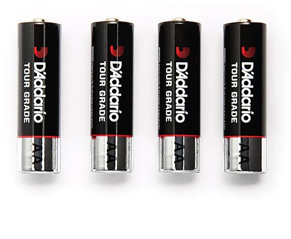D'Addario PW-AA-04 AA Battery, 4-Pack, Action Position Back
