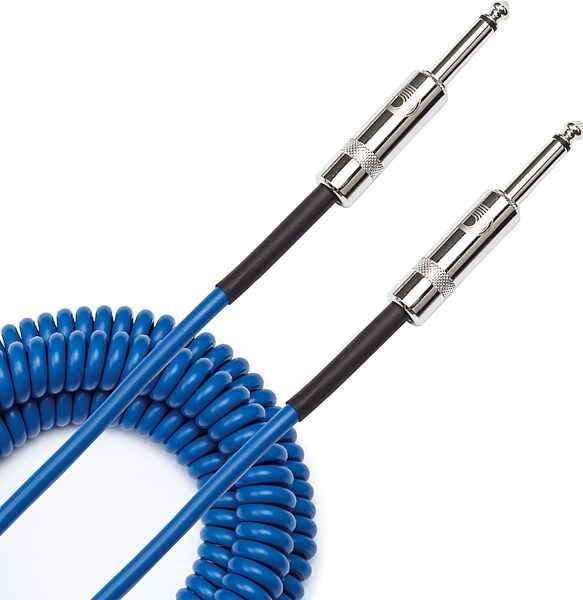 D'Addario Custom Series Coiled Instrument Cable, Action Position Back
