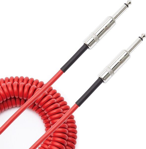 D'Addario Custom Series Coiled Instrument Cable, Action Position Back
