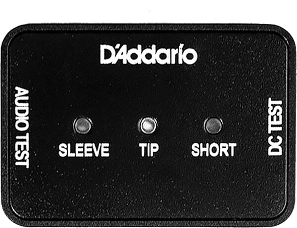 D'Addario PW-DIYCT-01 DIY Cable Tester, New, Action Position Back