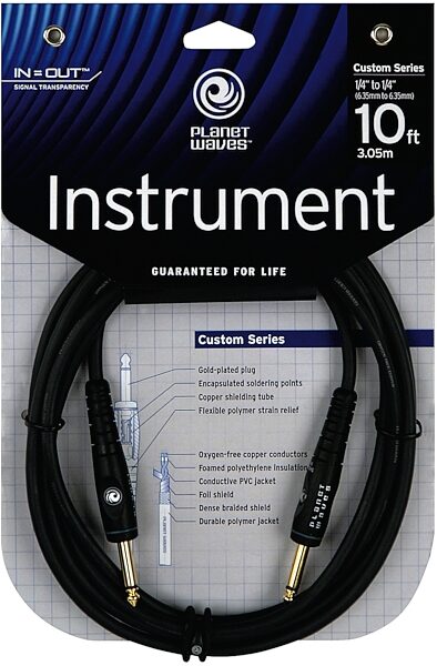 Planet Waves Custom Series Instrument Cable, Main