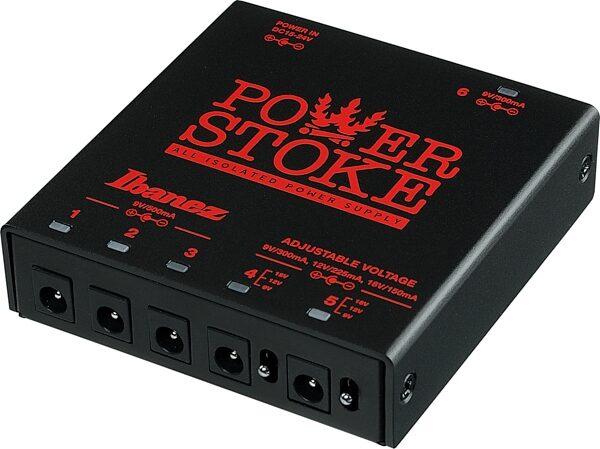 Ibanez Powerstroke Guitar Pedal Power Supply, New, Action Position Back