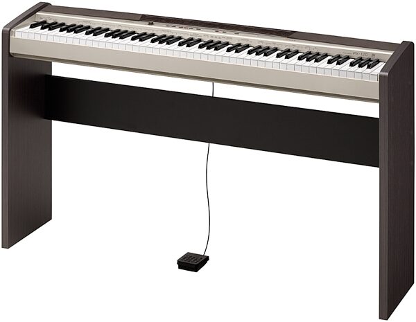 Casio PX120 Privia 88-Key Hammer-Action Digital Piano, On Stand 2