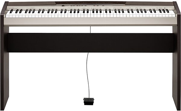 Casio PX120 Privia 88-Key Hammer-Action Digital Piano, On Stand 1